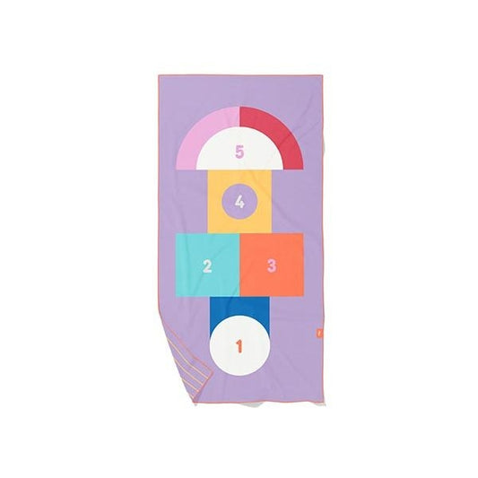 Toalla de Microfibra Hopscotch ( rayuela ) – Quut