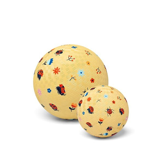 Pelota de Caucho Natural Ladybirds 18 cm – LITTLE L
