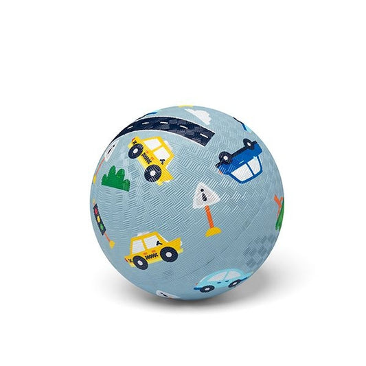 Pelota de Caucho Natural Cars 13 cm – LITTLE L