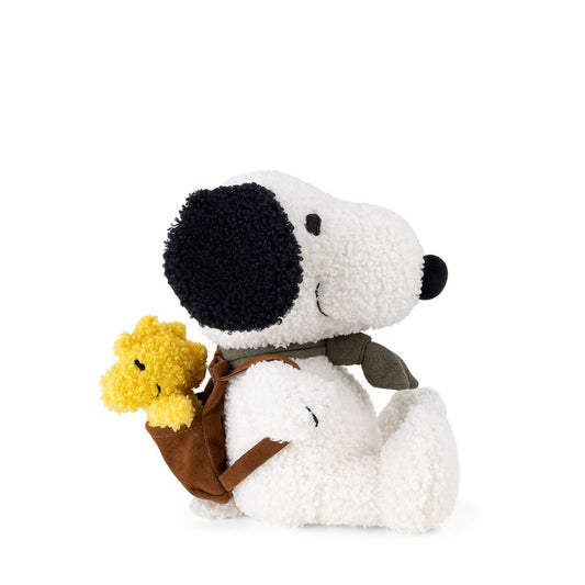 Peluche Snoopy con Woodstock en Mochila (20 cm) | Bon Ton Toys