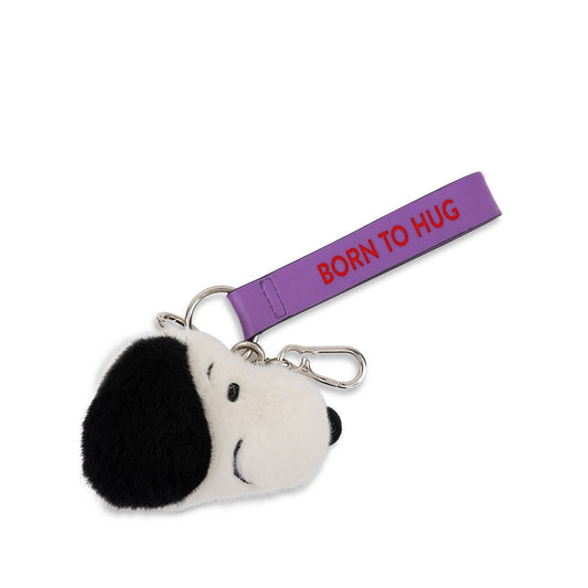 Llavero Snoopy ECO Fuzzy Cream (8 cm) | Bon Ton Toys