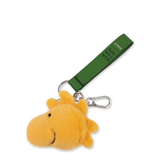 Llavero Woodstock ECO Fuzzy Amarillo (9 cm) | Bon Ton Toys