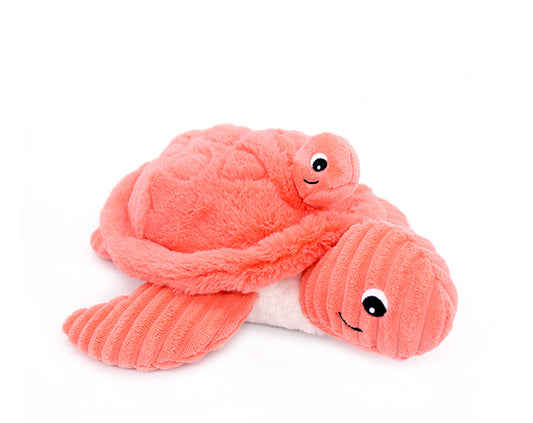 Peluche Tortuga Mamá & Bebé Coral| Les Ptipotos