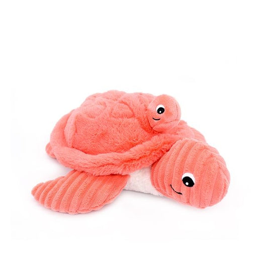 Peluche Tortuga Mamá & Bebé Coral| Les Ptipotos