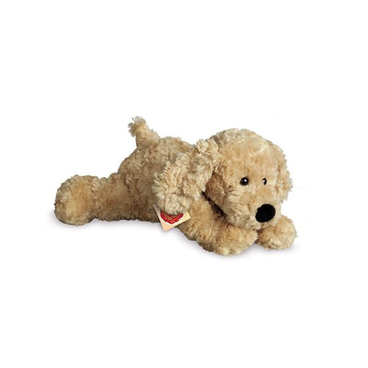 Perro de Peluche Tumbado – 28 cm | Hermann Teddy