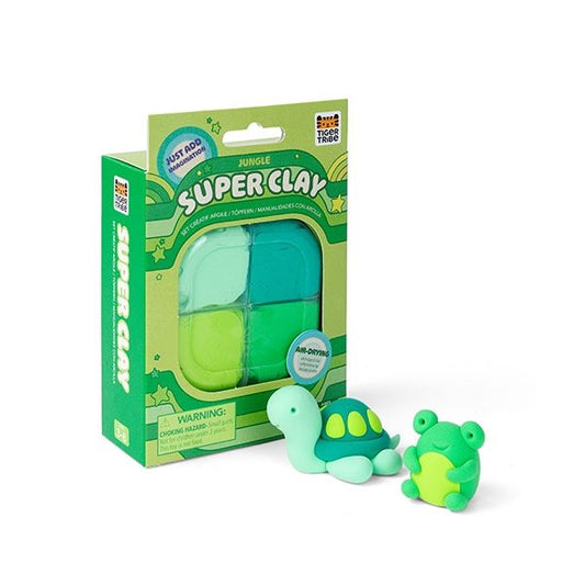 Super Clay Jungle – Set de Arcilla Creativa – TIGER TRIBE