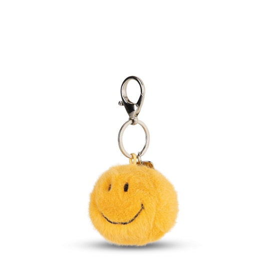 Smiley Llavero ECO Fuzzy Amarillo (5,5 cm) | Bon Ton Toys