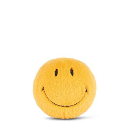 Smiley ECO Fuzzy Yellow Plush Toy (13 cm) | Bon Ton Toys