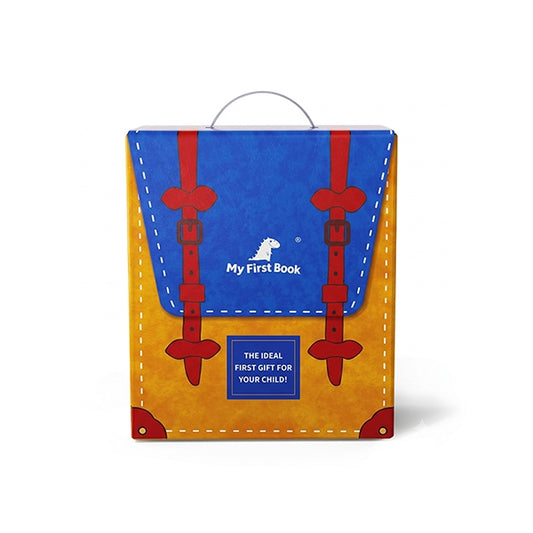 Libro Sensorial de Habilidades Cotidianas + Mochila Dinosaurio – My First Book