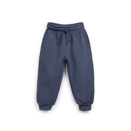 Pantalón Jogger Azul de Felpa | Play Up