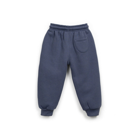 Pantalón Jogger Azul de Felpa | Play Up