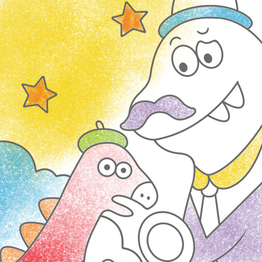 Libro Acuarela ¨Dinos¨ Mideer