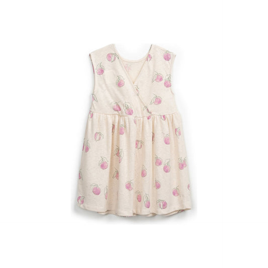 Vestido de Niña con Estampado de Naranjas – Algodón Orgánico Certificado OEKO-TEX® – Play Up
