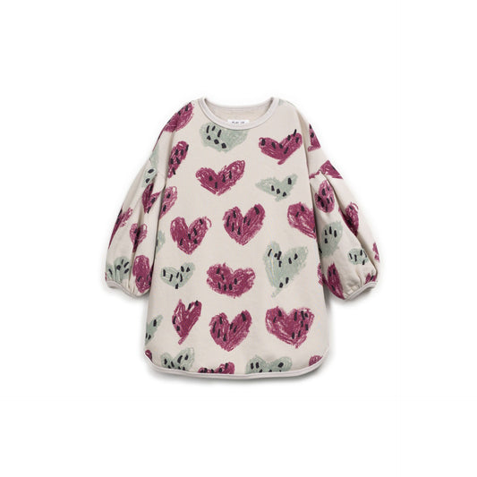 Vestido Sudadera Corazones | Play Up