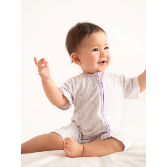 Pijama Corto Bambu con Cremallera Provence – Lilulila