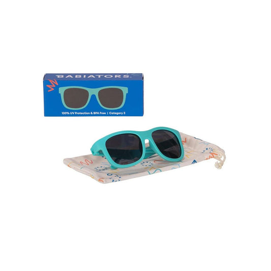 Gafas de Sol Flexibles Navigators Turquoise Tide Smoke Lenses – Babiators