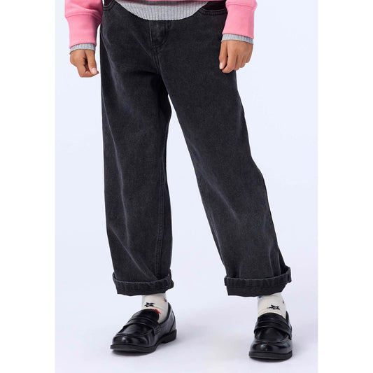 Pantalón Vaquero Wide Fit Negro – MOLO