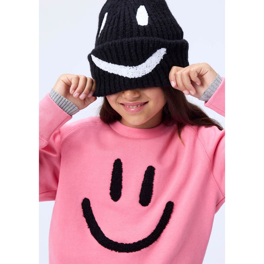 Sudadera Rosa con Smiley – MOLO