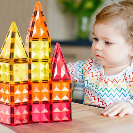 Bloques Magneticos 60 piezas Mideer