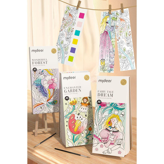 Libreta de Acuarela de Viaje "Aventura Mundial" Mideer