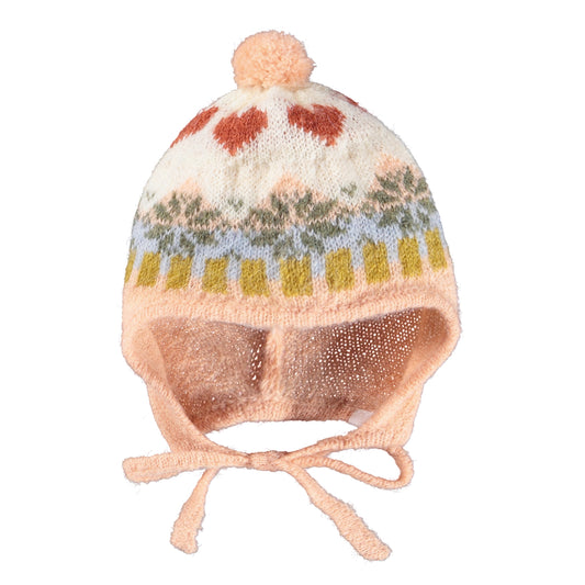 Gorro de punto con corazones – MOLO