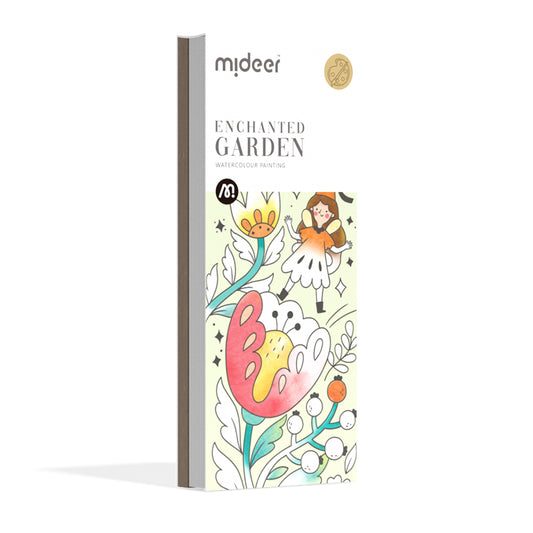Libreta de Acuarela de Viaje "Jardin Encantado" Mideer