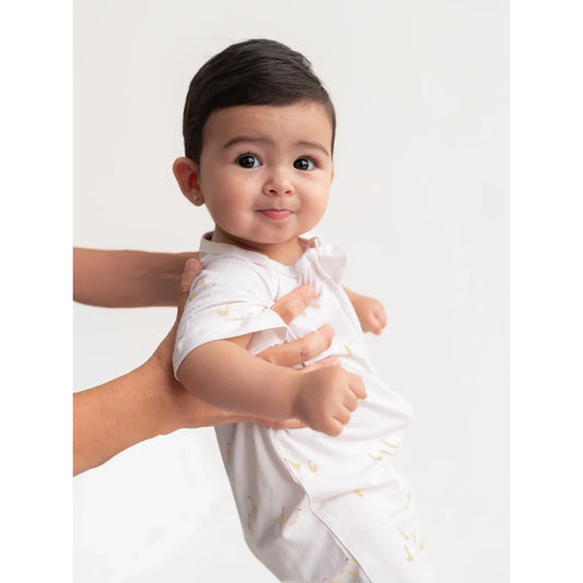 Pijama Corto Bambu con Cremallera Geese – Lilulila
