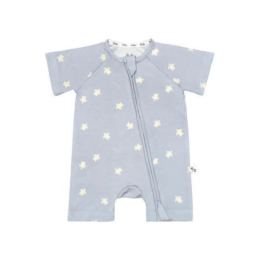 Pijama Corto Bambu con Cremallera Sea Turtles – Lilulila