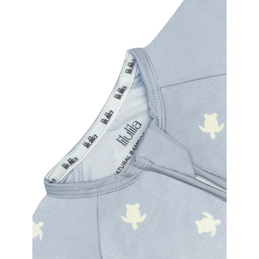 Pijama Corto Bambu con Cremallera Sea Turtles – Lilulila