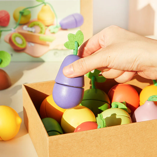 Set Frutas y Verduras para cortar Mideer