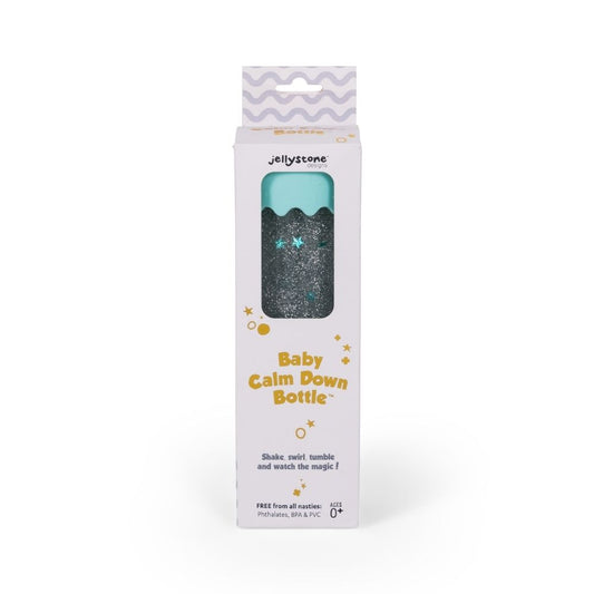 Botella Sensorial Calmante Verde Mint – Jellystone Designs