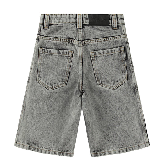 Bermudas Denim “Grey Acid Wash” – Molo