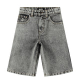 Bermudas Denim “Grey Acid Wash” – Molo