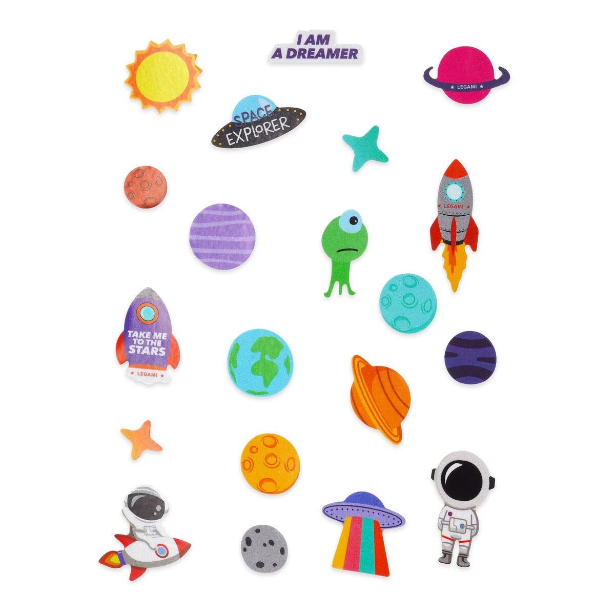 Pegatinas Reflectantes “Space Explorer” de Legami