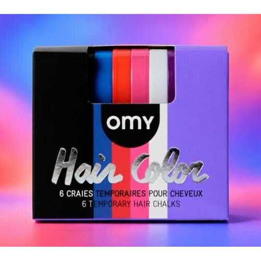 Pack 6 Tizas Temporales para el Cabello – OMY