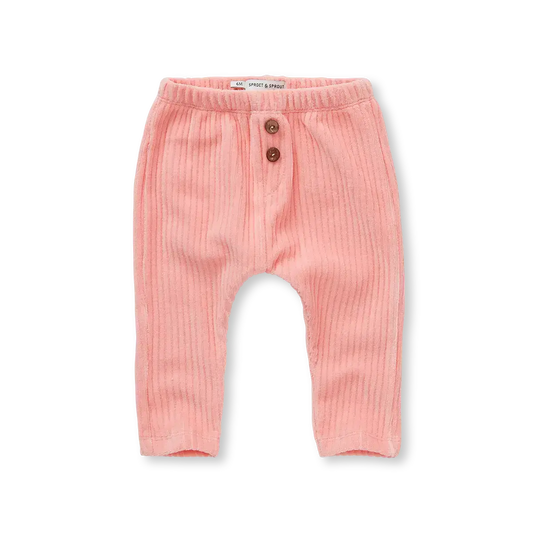 Pantalón Aterciopelado “Peach Parfait” – Bebé | Sproet & Sprout