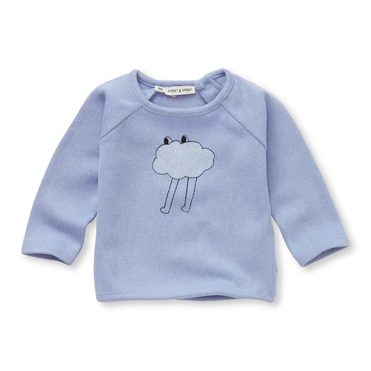 Camiseta Bebé – Nube Azul | Sproet & Sprout