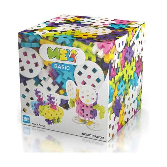 Meli Basic Constructor Pastel 100 piezas