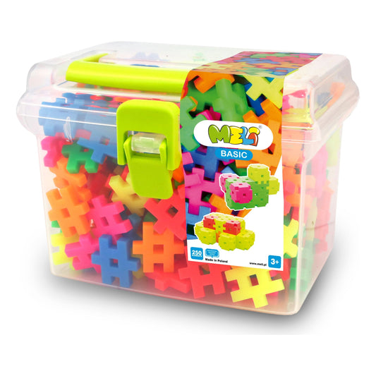 Meli Basic Neon Travel Box 250 piezas