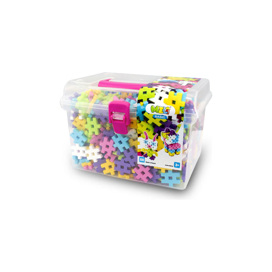 Meli Basic Travel Box – 500 Piezas Pastel Rosa