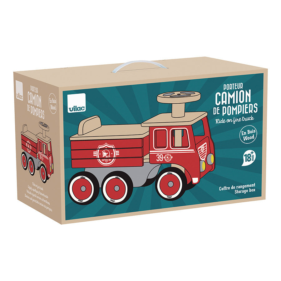 Camión de Bomberos Ride-On de Vilac