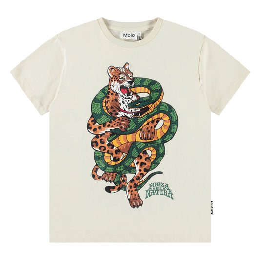 Camiseta Estampada “Jaguar vs Snake” – Molo
