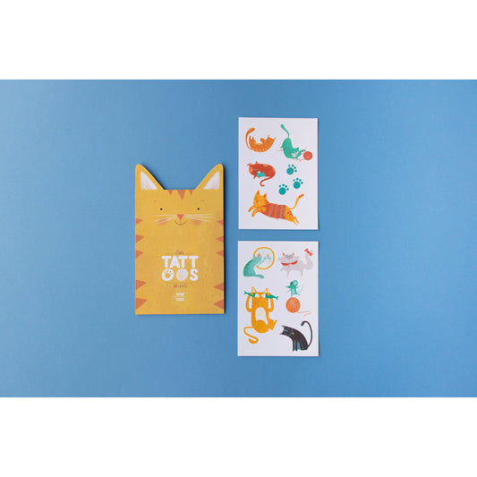 Cat Tattoos Set de tatuajes temporales · Londji