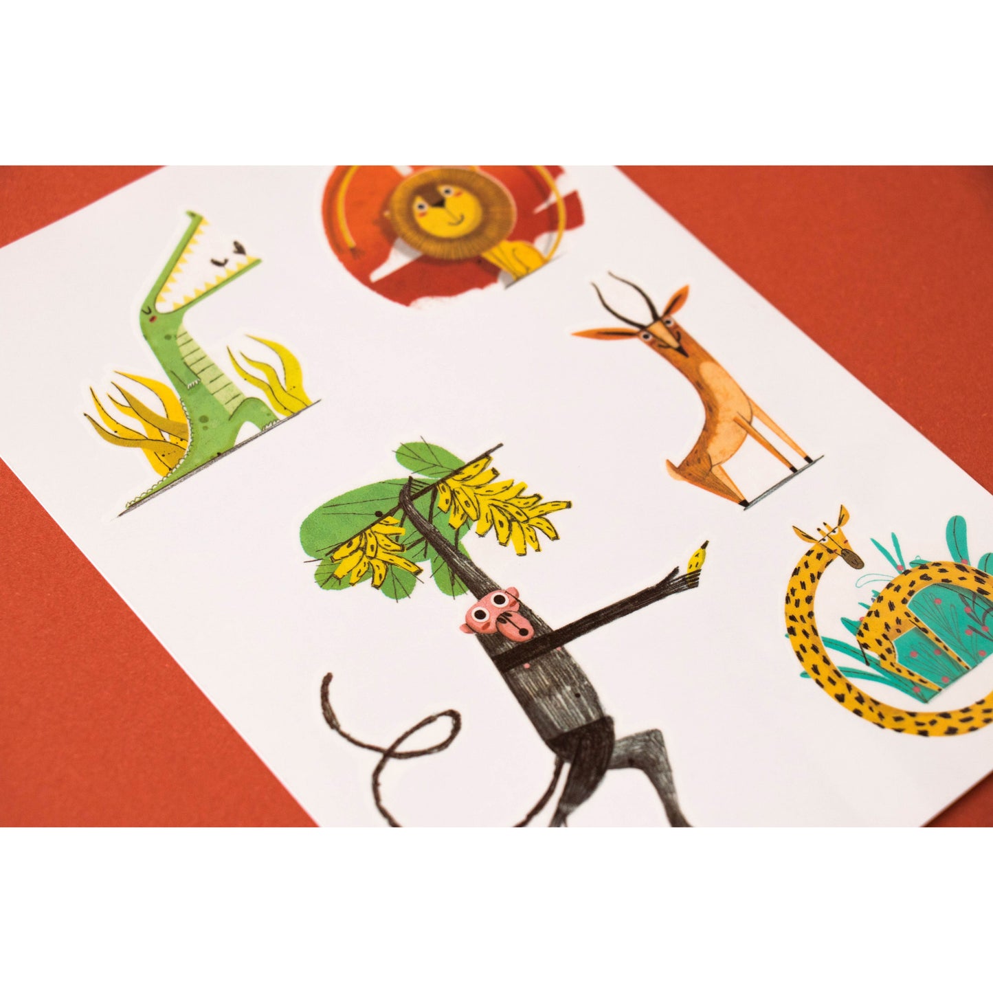 Jungle Tattoos Set de tatuajes temporales · Londji