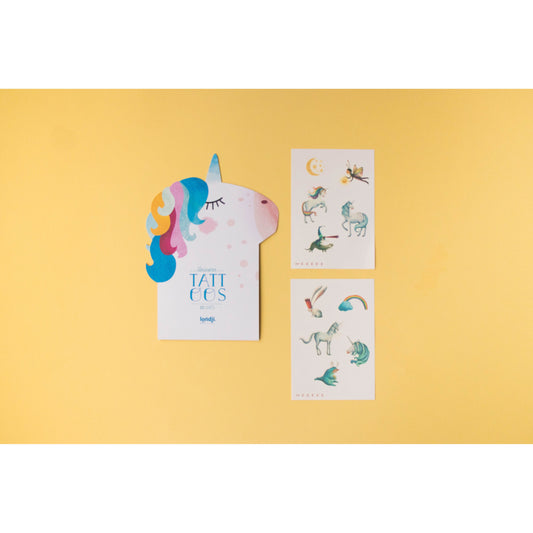 Unicorn Tattoos -Set de tatuajes temporales · Londji