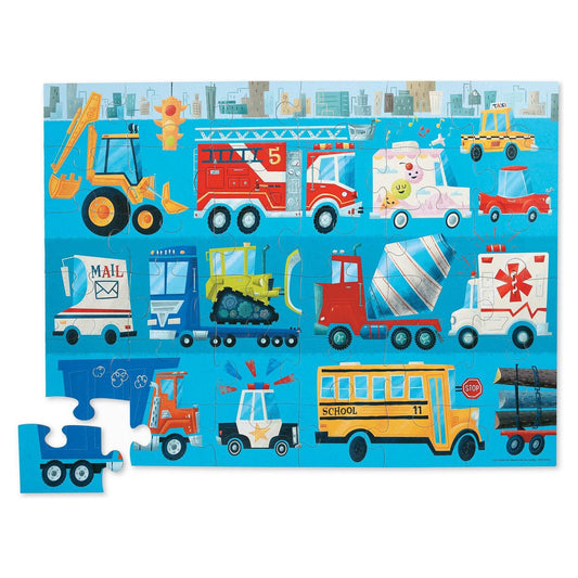 Maxi Puzzle Crocodile Creek – Los Vehiculos (36 piezas)