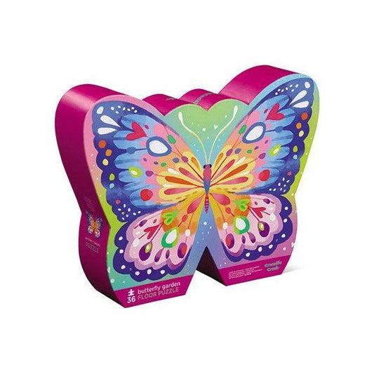 Maxi Puzzle Crocodile Creek – El Jardín de las Mariposas (36 piezas)