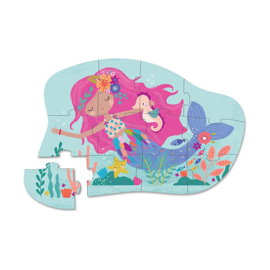 Mini Puzzle Crocodile Creek – Sueños de Sirena (12 piezas)