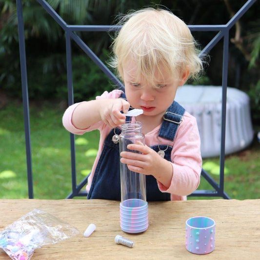 Botella Sensorial DIY Unicornio – Jellystone Designs