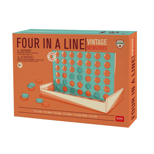 4 en Linea “Mint & Coral” de Legami